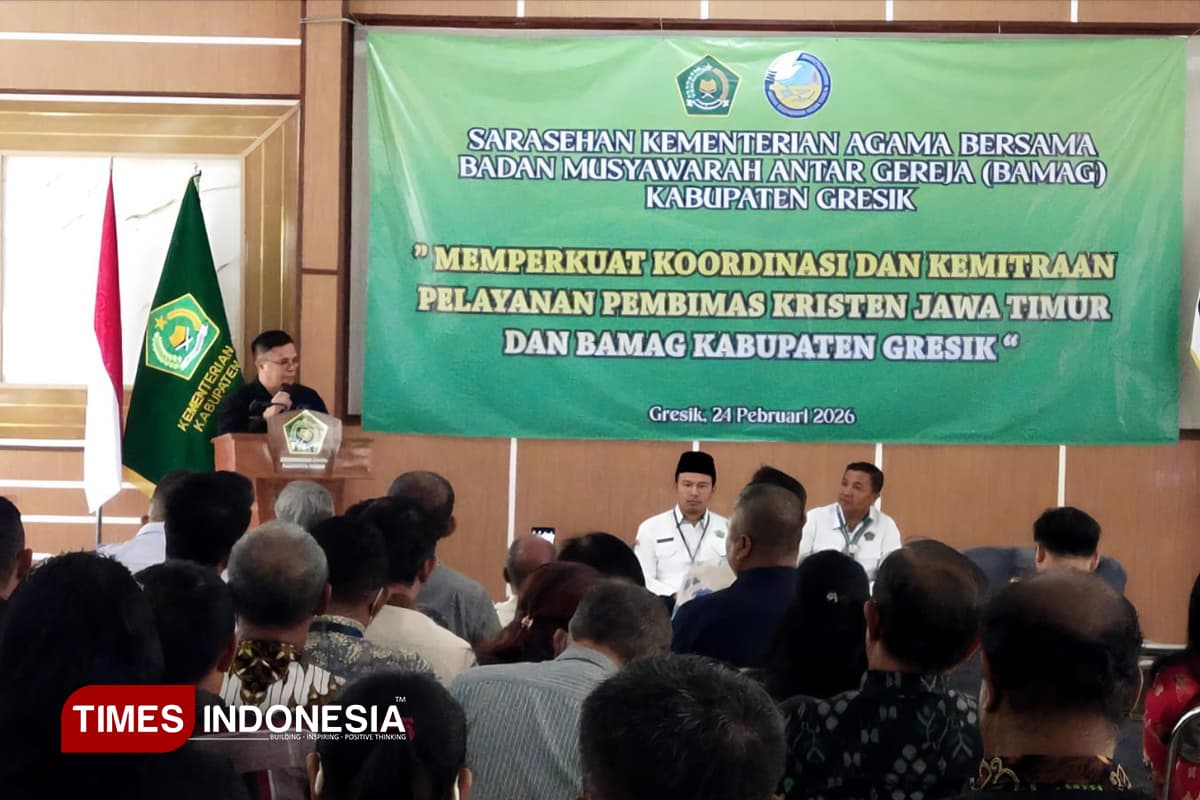 Kemenag Gresik Dorong Gereja Kantongi SKTL untuk Akurasi Data Rumah Ibadah