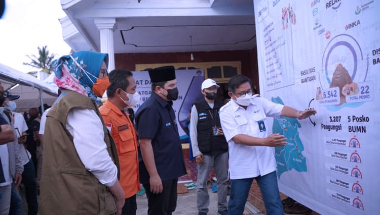 Petrokimia Gresik Salurkan Bantuan Tahap Dua bagi Korban Erupsi Gunung Semeru