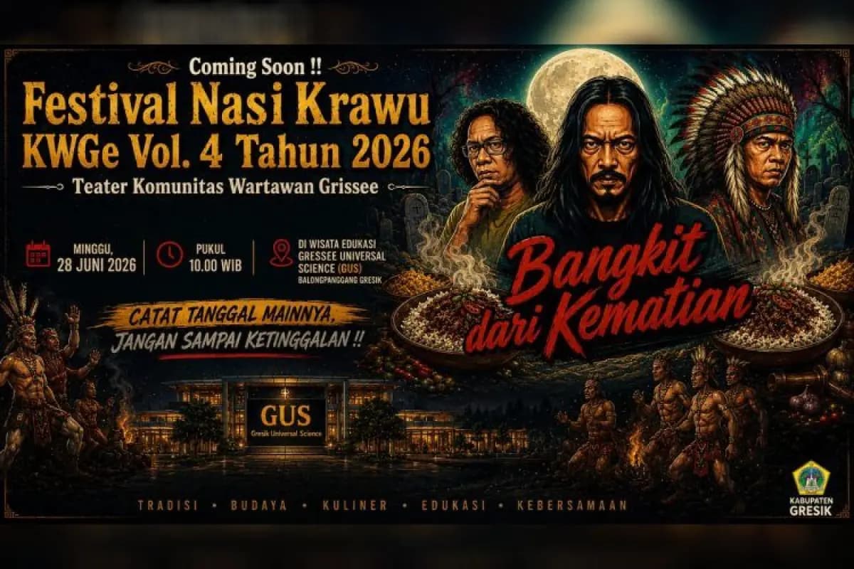 Festival Nasi Krawu KWGe Segera Digelar, Hadirkan Teater Jurnalis